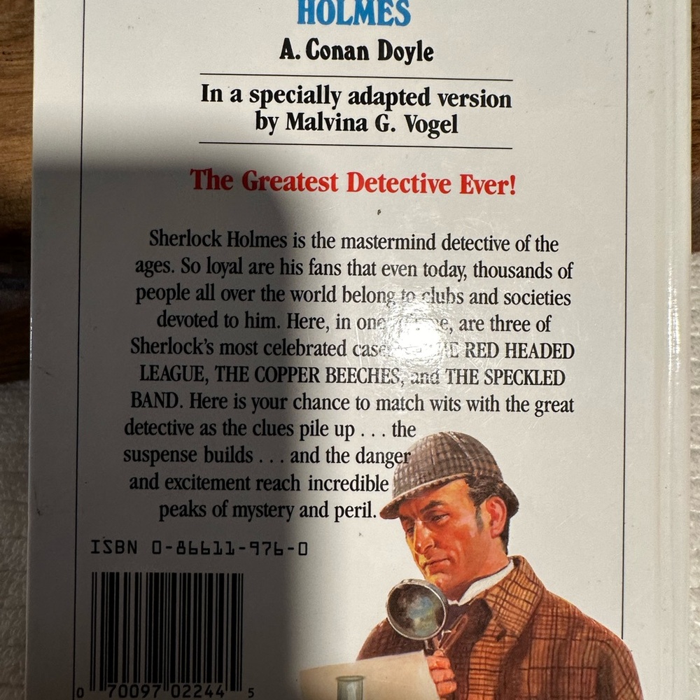 "The Adventures of Sherlock Holmes" by A. Conan Doyle - Great Illustrated Classi